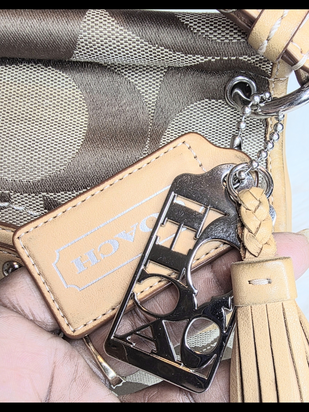 Coach 70th Anniversary LE Willis Legacy Bag & Tri Fold Compact Wallet Bag Strap - Picture 5 of 17